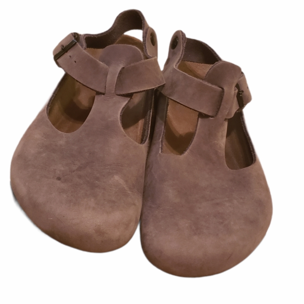 Birkenstock paris Mary Jane, size 41, gray/ brown